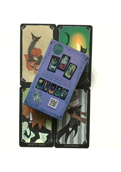 Çeşitli Çokyüzlü Stili Korku Öncesi Noel Tarot Aile Parti Eğlencesi Kart Satranç Kart Oyunu Tarot ve Çeşitli Tarot Seçenekleri (Yurt Dışından)