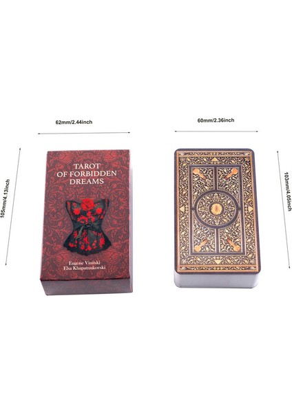 Mavi Stil Rüya Kehanet Tarot Kartları Seti Başlangıç Seviyesi Oyun ve Eğlence (Yurt Dışından) fırsatları