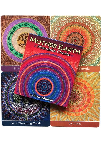 Toprak Ana Mandala Stili Lord Ganesha Tarot Kartları Rehberlik Kehanet Destesi Eğlence Oyunları ve Çeşitli Tarot Seçenekleri (Yurt Dışından)