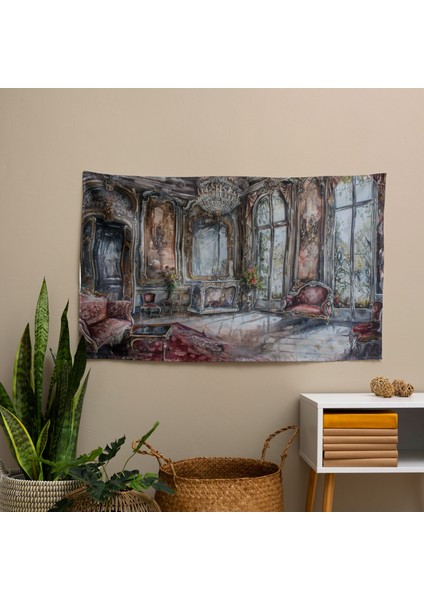 Rokoko Tarzı Duvar Örtüsü | Pamuk Sırt | Polyester Ön | Canlı Renkler | Sertifikalı | fiyatları