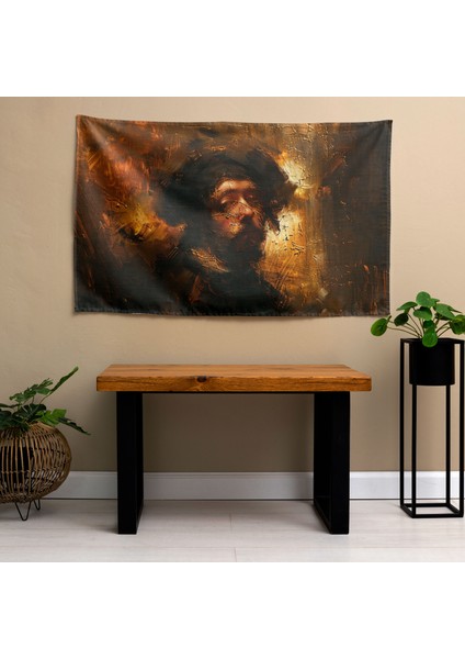 Rembrandt'tan Esinlenen Kumaş Duvar Sanatı Örtü , Canlı Süblimasyon Baskı, Hafif Yatak Odası modelleri