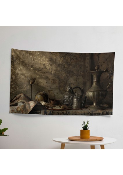 Rembrandt Kanvas Tablo Duvar Sanatı - Canlı Ranforce Kumaş Duvar Örtüsü