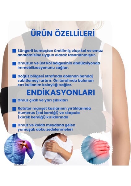 Velpo Omuz Bandajı Omuz Kol Askısı Bandajı fırsatları