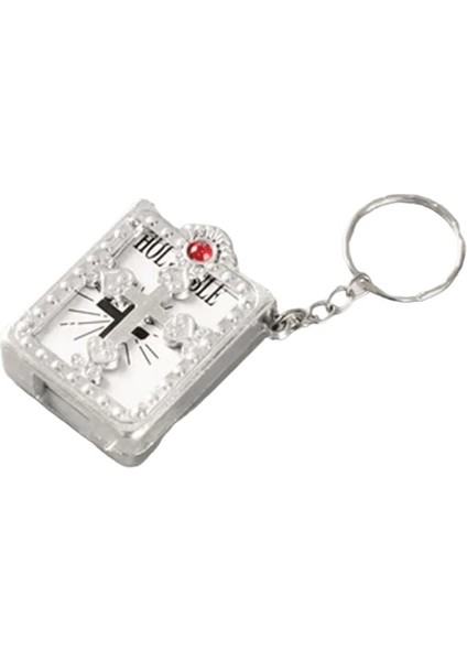 Baihu Pocket Edition Ingilizce Incil Anahtarlık Hıristiyanlık Ingilizce Kitap Anahtarlık Pvc Devrim (Yurt Dışından)