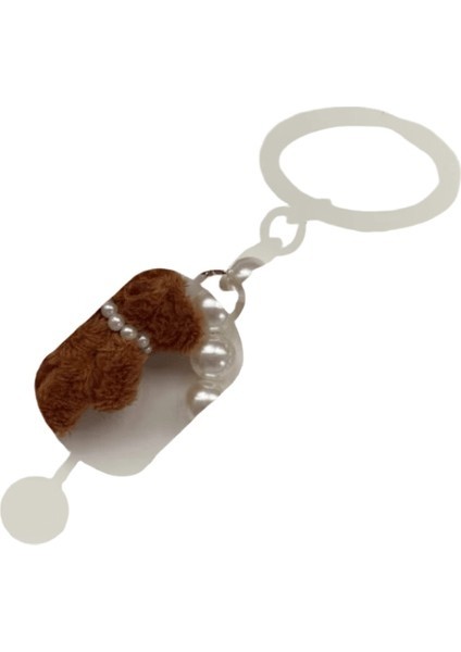 Bailu Sıcak Satış Güzel 3D Balon Köpek Çanta Charms Sevimli Kiraz Çanta Biblolar Inci Telefon Charm (Yurt Dışından)