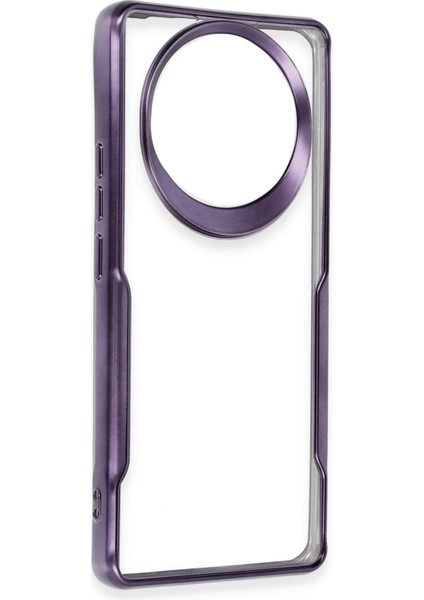 Realme 11 Pro Kılıf Boyi Silikon Kapak - Derin Mor Ynsmr