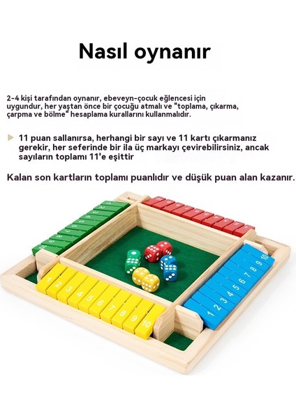 Dört Kişilik Çok Oyunculu Parti Masaüstü Dijital Flop Eğitici Oyuncak (Yurt Dışından)