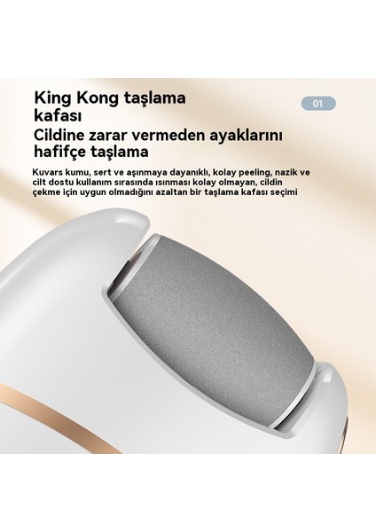 Ev Ayak Sürtünme Cilt Otomatik Pedikür Ayak Öğütücü (Yurt Dışından)