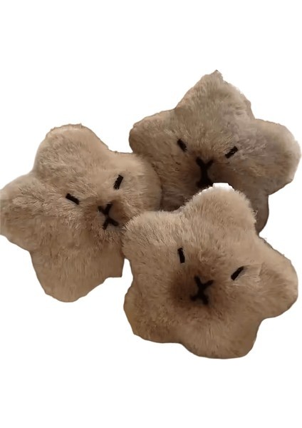 Baihu Capya Peluş Bebek Yıldız Squeak Oyuncak Karikatür Yıldız Anahtarlık (Yurt Dışından)