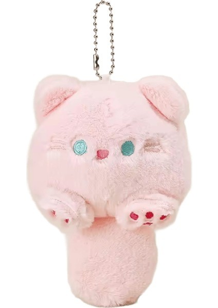 Baihu 2025 Yeni Karikatür Kedi Bebek Peluş Kolye Yaratıcı Askılar Süs Anahtarlık Kolye Çanta (Yurt Dışından)