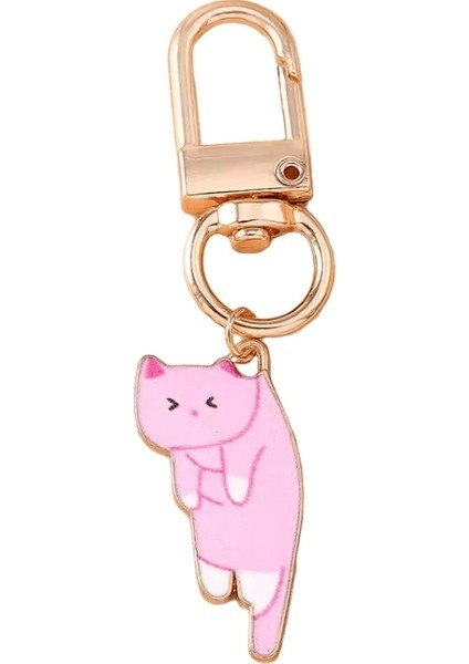 Bailu Sevimli Emaye Tavşan Tavşan Anahtarlık Aşk Kalp Anahtarlık (Yurt Dışından)