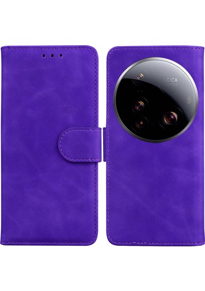 Xiaomi 15 Ultra Deri Cüzdan Telefon Kılıfı (Yurt Dışından)