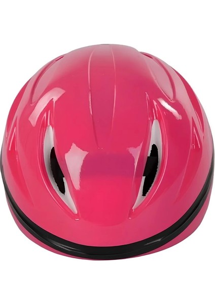 Çocuk Kaykay Bisiklet Scooter Kask Pembe Renk