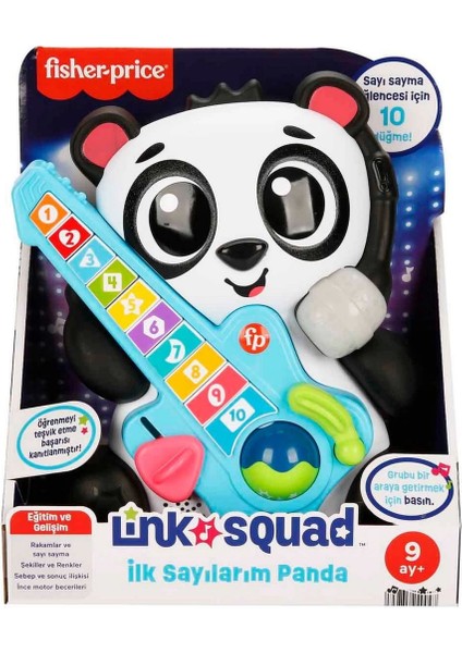 Fisher Price Sesli ve Işıklı Link Squad Ilk Sayılarım Panda