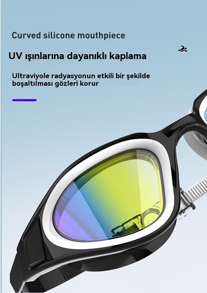 Yetişkin Göz Koruması Su Geçirmez Büyük Çerçeve Elektrokaplama Anti-Fog Hd (Yurt Dışından) indirimleri