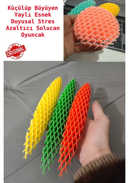 Fidget Solucan - Azaltıcı Oyuncak - 1 Adet