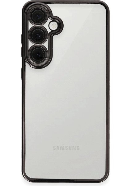 Samsung Galaxy S24 Fe Kılıf Razer Lensli Silikon - Siyah Ynsmr