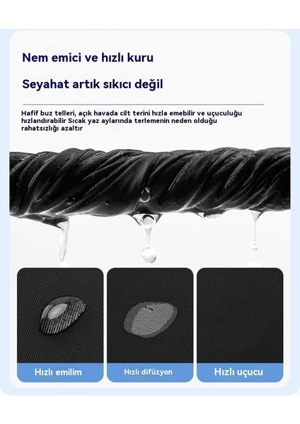 UPF50 + Buz Ipek Kulak Asma Boyun Koruması Güneş Koruması Uv Koruması Göz Koruması Nefes Maskesi (Yurt Dışından)