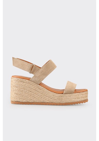 Taba Deri Kadın Espadril