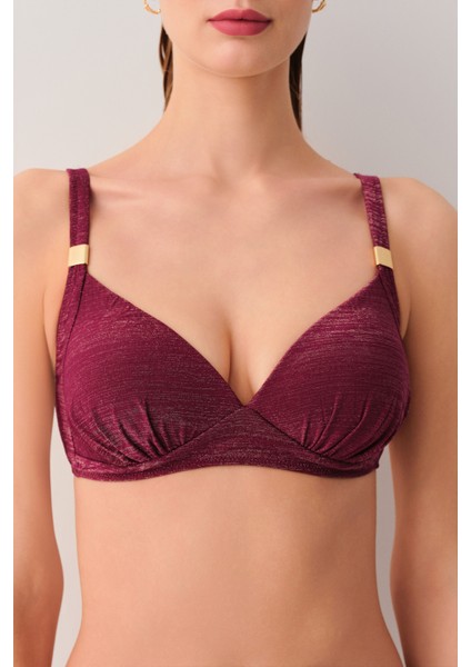 Jenny Aksesuarlı Üçgen Bikini Üst modelleri