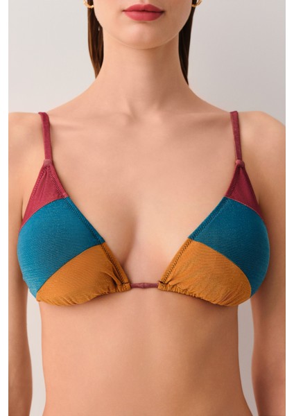 Patch Üçgen Bikini Üst modelleri