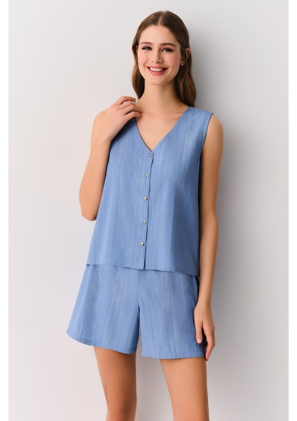 Alessia Tişört Şort Pijama Takımı fiyatları
