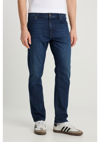 Texas Slim Fit Dar Kesim Normal Bel Dar Paça Gri Melanj Pamuklu Esnek Denim Jean Pantolon modelleri