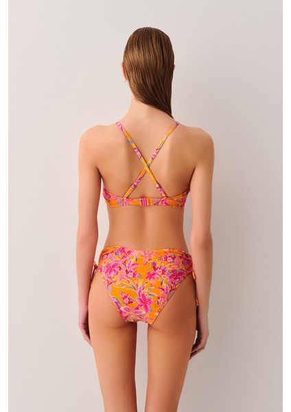 Jungle Boyundan Bağlamalı Bikini Üst
