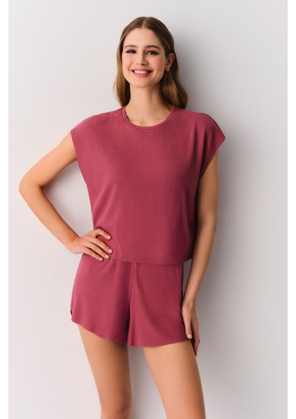Rosemary Şort Pijama Takımı