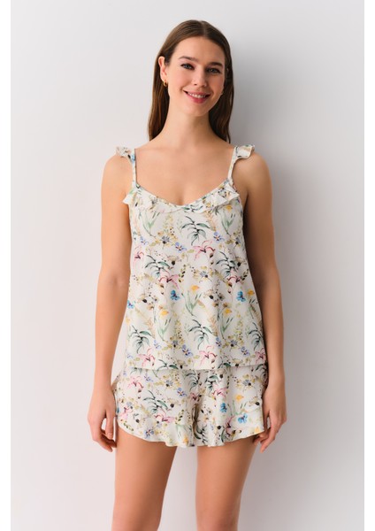 Carmen Atlet Şort Pijama Takımı