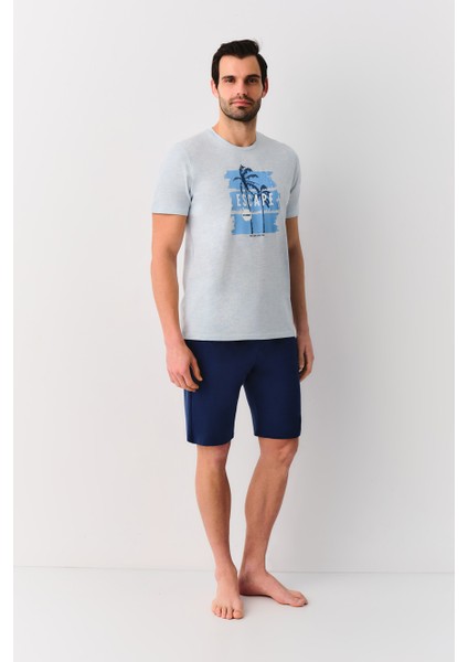 Escape Erkek Şort Pijama Takımı