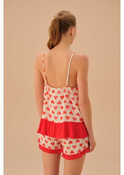 Heart Şort Pijama Takımı fırsatları
