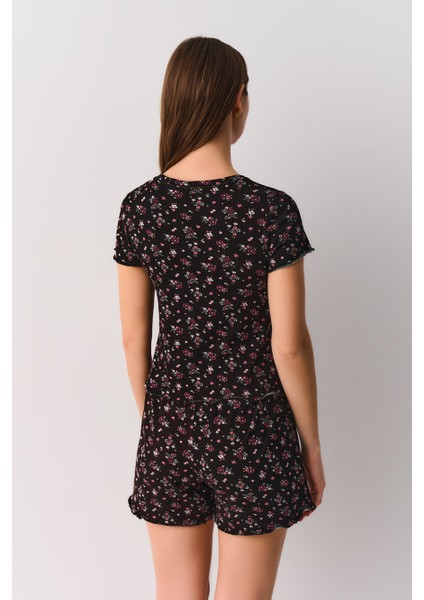 Mina Maskülen Şort Pijama Takımı