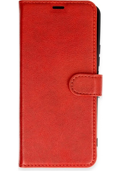 Xiaomi Redmi 13 4g Kılıf Trend S Plus Kapaklı Kılıf - Kırmızı Ynsmr