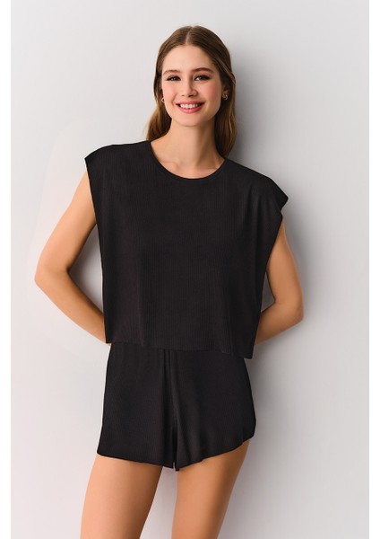 Rosemary Şort Pijama Takımı