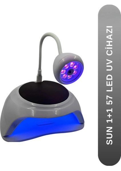 Sun 1+1 57 LED 268 Watt Uv Cihazı + Mini Uv LED