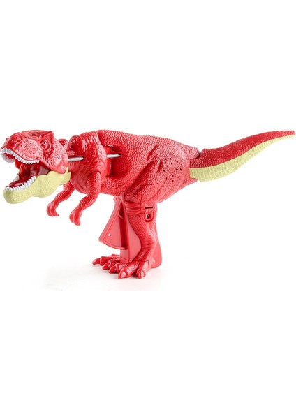 Çocuk Basın Dinozor Oyuncak Simülasyon Ses ve Işık Kükreme Büyük El Teleskopik Salıncak Dinozor Modeli (Yurt Dışından)