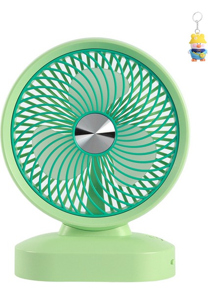 Masaüstü Fan Büyük Masaüstü 8 Inç USB Rüzgar Sessiz Ofis Elektrikli Fan (Yurt Dışından)