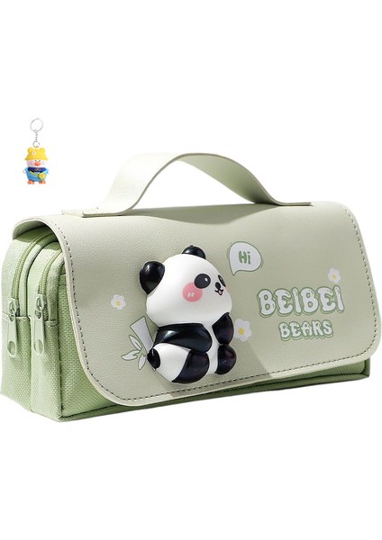 Kapibala Sıkıştırıcıkalem Kutusu Büyük Kapasiteli Yüksek Görünümlükırtasiye Kutusu Sevimliçocuk Erkek ve Kız (Yurt Dışından)