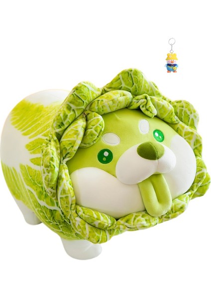 Sebze Sebze Köpek Bebek Çin Lahanası Peluşoyuncak Komik Bebek Peluşoyuncak Kız Yumuşak (Yurt Dışından)