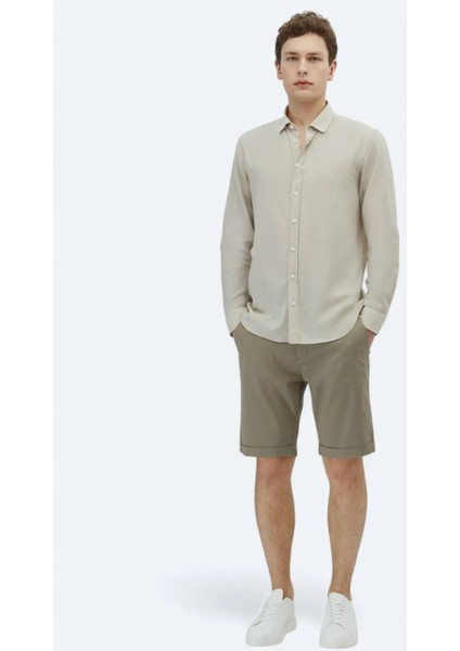 Taş Düz Regular Fit Dokuma Casual %100 Pamuk Gömlek fiyatları