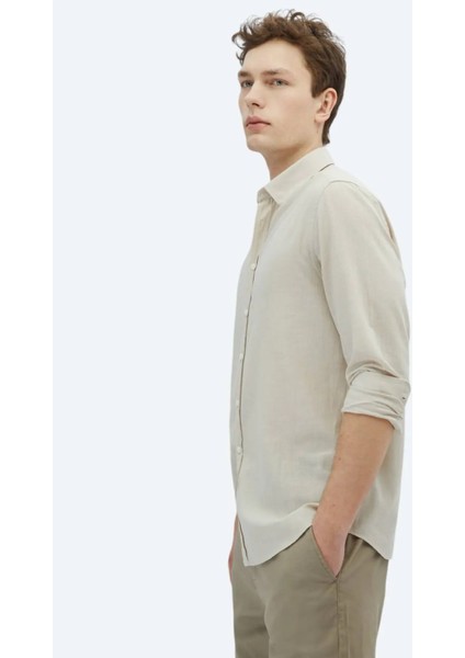 Taş Düz Regular Fit Dokuma Casual %100 Pamuk Gömlek modelleri