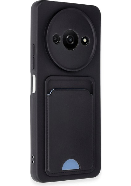 Xiaomi Redmi A3 4g Kılıf Kelvin Kartvizitli Silikon - Siyah Ynsmr fiyatları