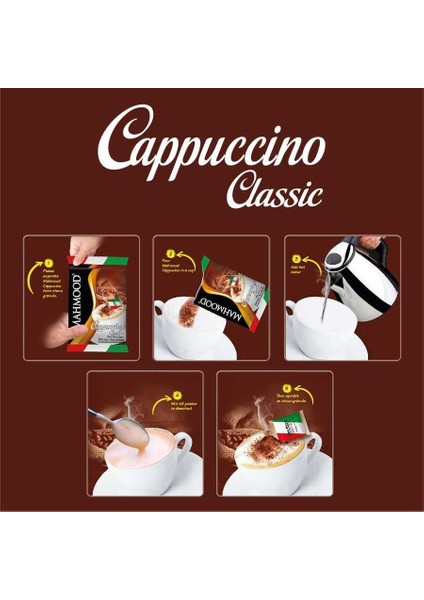 Mahmood Cappuccino Klasik Choco Granül 25 gr 20'li
