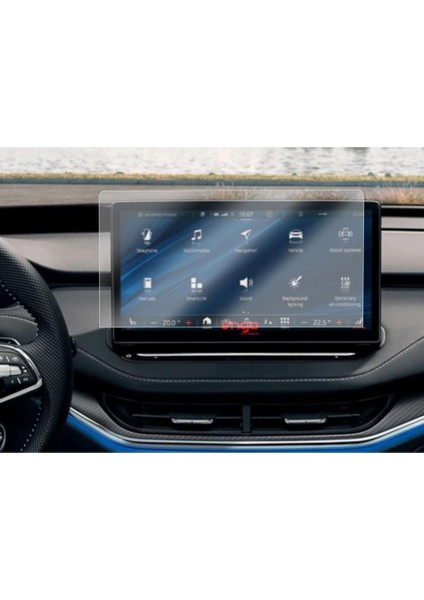 Skoda Elroq 13 Inç Mat Ekran Koruyucu Multimedya Şeffaf