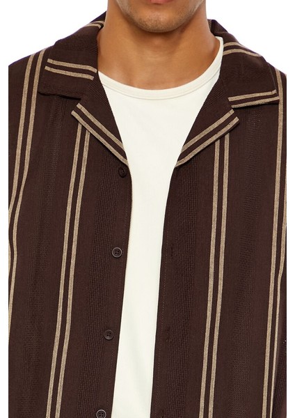 Dokulu Çizgili Gömlek indirimleri