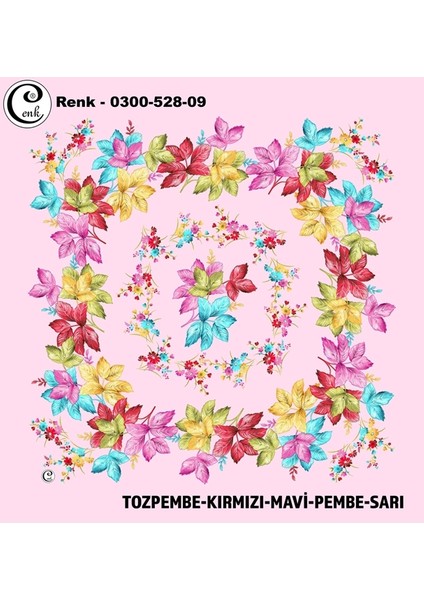 Desenli Oyalık Yazma - 0300-528 - Renk-09