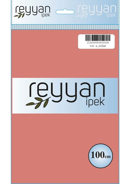 Düz Renk Poşetli Yazma - RENK-036 - A.soğan