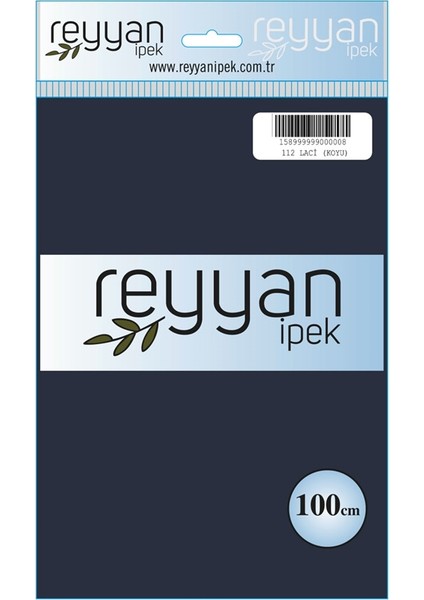 Düz Renk Poşetli Yazma - RENK-112 - Lacivert Koyu