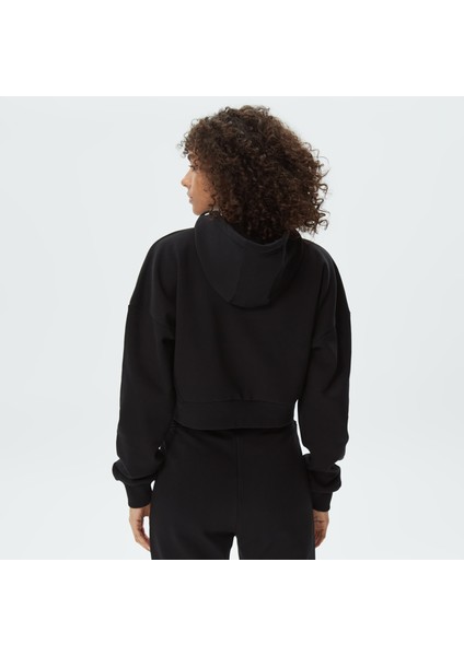 Unıted4 Classic Kadın Siyah Hoodie